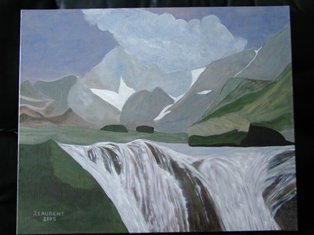 peinture de Josette Bude Laurent